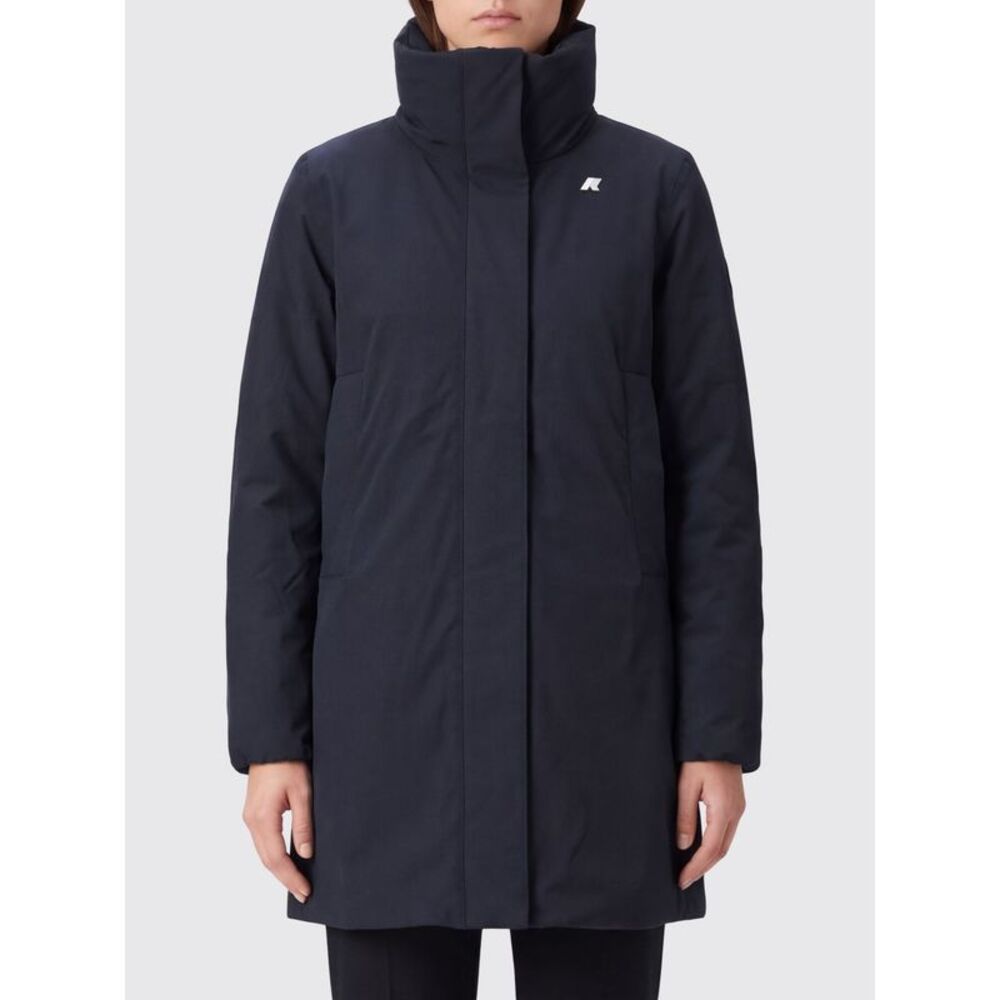 K-Way Women Marla K-Way Short Padded Nylon Windbreaker Jacket With Hood